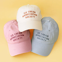 Load image into Gallery viewer, Cotton Baseball Cap - Dusty Rose | Ice Cream Appreciation Society