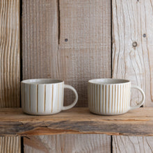 Load image into Gallery viewer, Yarrow Mug - Brushed Mustard Yellow - Medium (Set of 2)