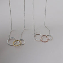 Load image into Gallery viewer, Lines + Current All That Is Three Infinity Necklace - BTS CONCEPT STORE