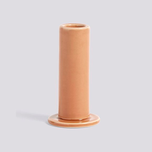 HAY Tube Candle Holder Medium | Peach