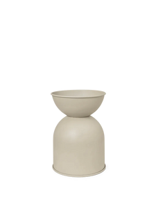 Ferm Living Hourglass Pot Medium | Cashmere