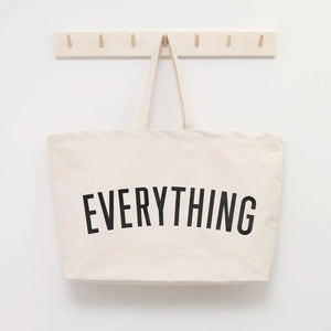 Everything Really Big Bag | natural + black