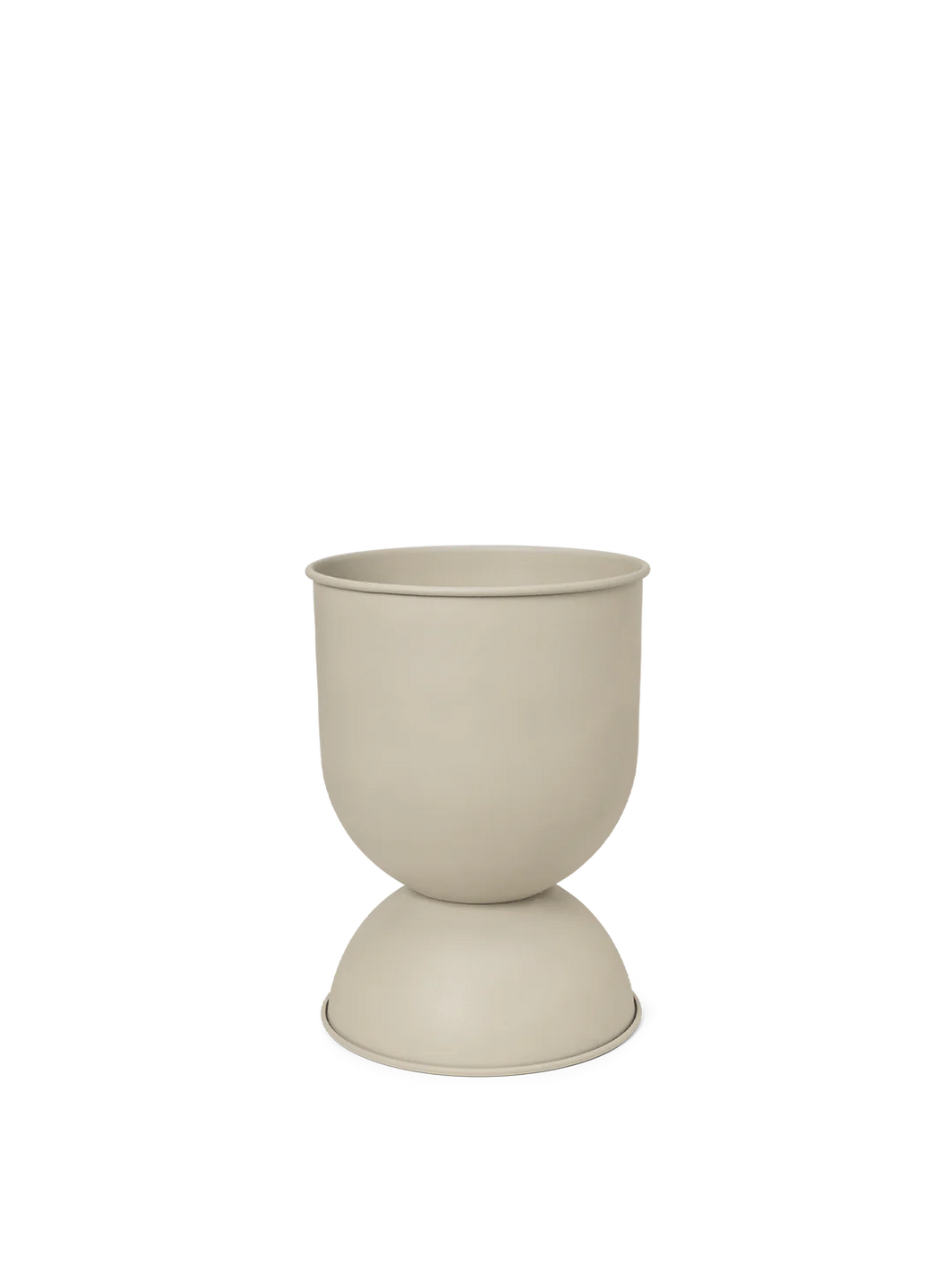 Ferm Living Hourglass Pot Medium | Cashmere