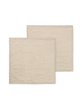 Load image into Gallery viewer, Ferm Living Washed Linen Napkins Set of 2 - Natural