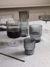 Load image into Gallery viewer, Grey Ripple Wine Glasses - Set/2 - BTS CONCEPT STORE
