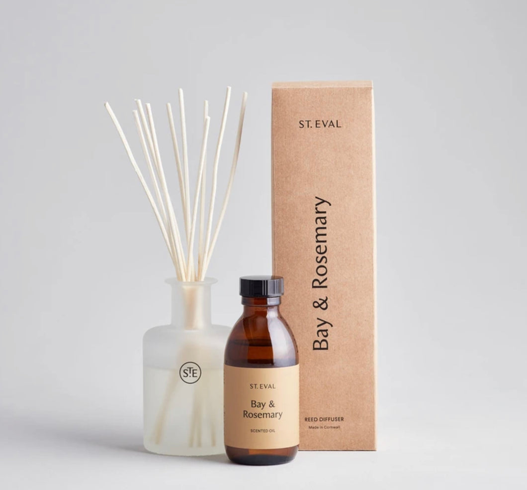 St Eval Bay + Rosemary Reed Diffuser Set - BTS CONCEPT STORE