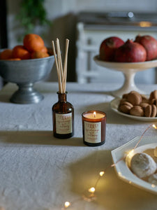 Plum & Ashby | Spiced Orange +Red Berry Reed Diffuser Set & Votive Gift Set