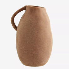 Load image into Gallery viewer, Stoneware vase jug with handle - large
