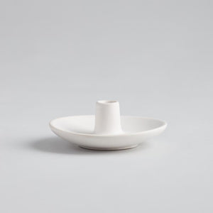 Candle Holder Matte White