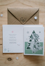 Load image into Gallery viewer, Salty Sea Sisters Festive Christmas Cards set of 3 | Various colours
