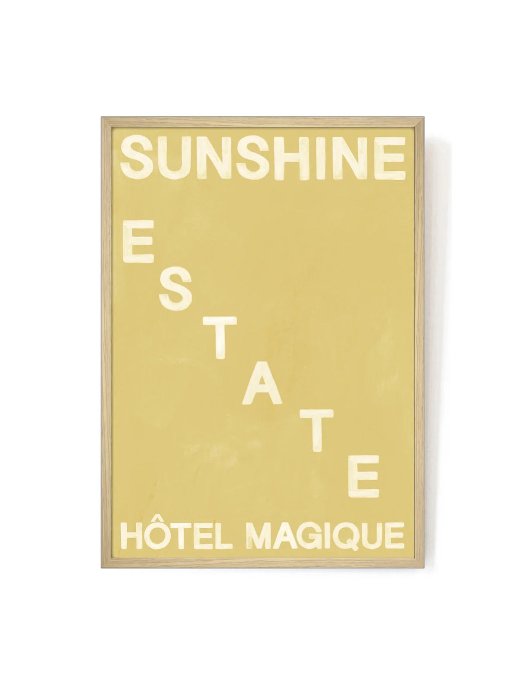 Hotel Magique Sunshine Estate Art Print | Various sizes