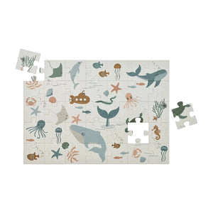 Liewood Jimmie Beginner puzzle | 35 piece Sea creatures