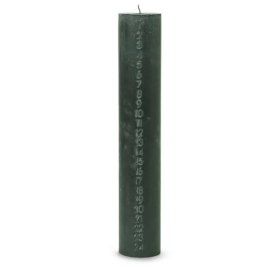 Ferm Living Advent Candle | Deep Green