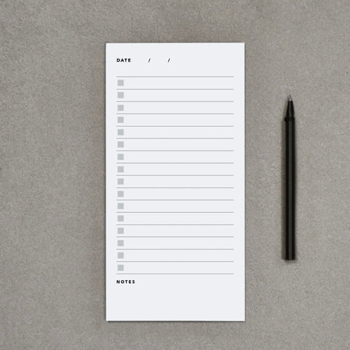 Matere Studio Daily To do List | Recycled Paper