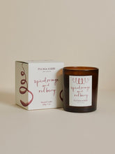 Load image into Gallery viewer, Plum + Ashby Spiced Orange &amp; Red Berry Candle