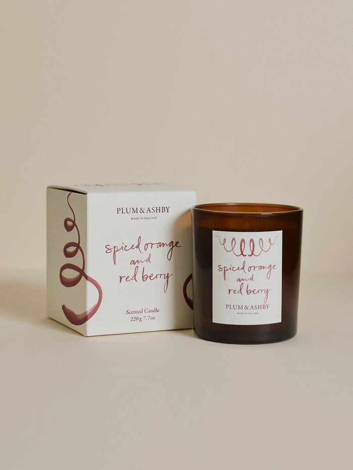Plum + Ashby Spiced Orange & Red Berry Candle