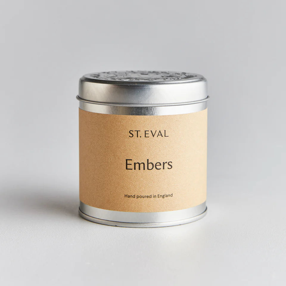 St Eval Embers Candle Tin