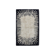 Load image into Gallery viewer, HKliving Monochrome Bath Mat | Black + White