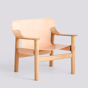 HAY Bernard Chair | Water Based Lacquered Oak Nature Leather