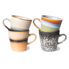 Load image into Gallery viewer, HKliving 70s Ceramic Americano Mugs (set of 4) | Galileo