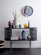 Load image into Gallery viewer, Itamar Vase, Black, Metal