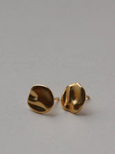 Load image into Gallery viewer, Lines + Current Océane Disc Earrings
