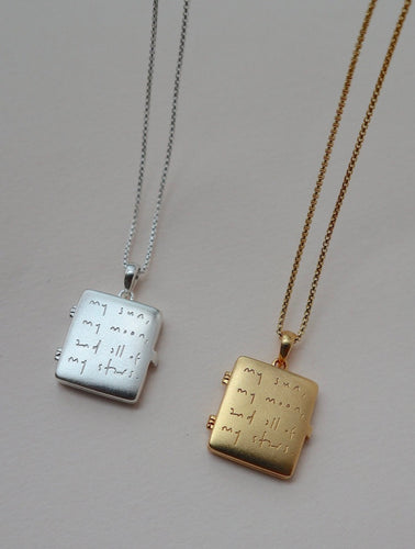 Lines + Current ‘My Sun My Moon and all of my Stars’ Locket