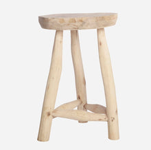 Load image into Gallery viewer, Pure Natural Wooden Stool - BTS CONCEPT STORE
