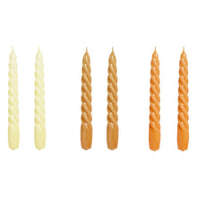 Load image into Gallery viewer, HAY Candle Twist Set of 6 - Caramel + Tangerine