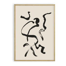Load image into Gallery viewer, Matere Studio Brush Dance Wall Print | A3 Unframed