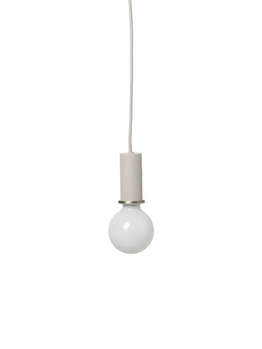 Ferm Living Collect Lighting Socket Pendant Low | Light Gray