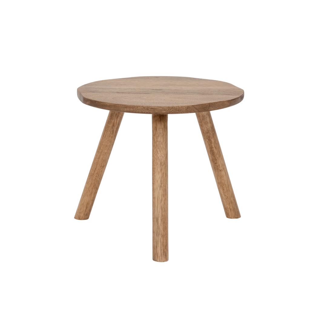 Mango Wood Decorative Stool | Table
