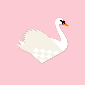 Flettede DIY Bird Kit | Swan