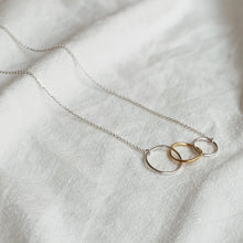 Load image into Gallery viewer, Lines + Current All That Is Three Infinity Necklace - BTS CONCEPT STORE