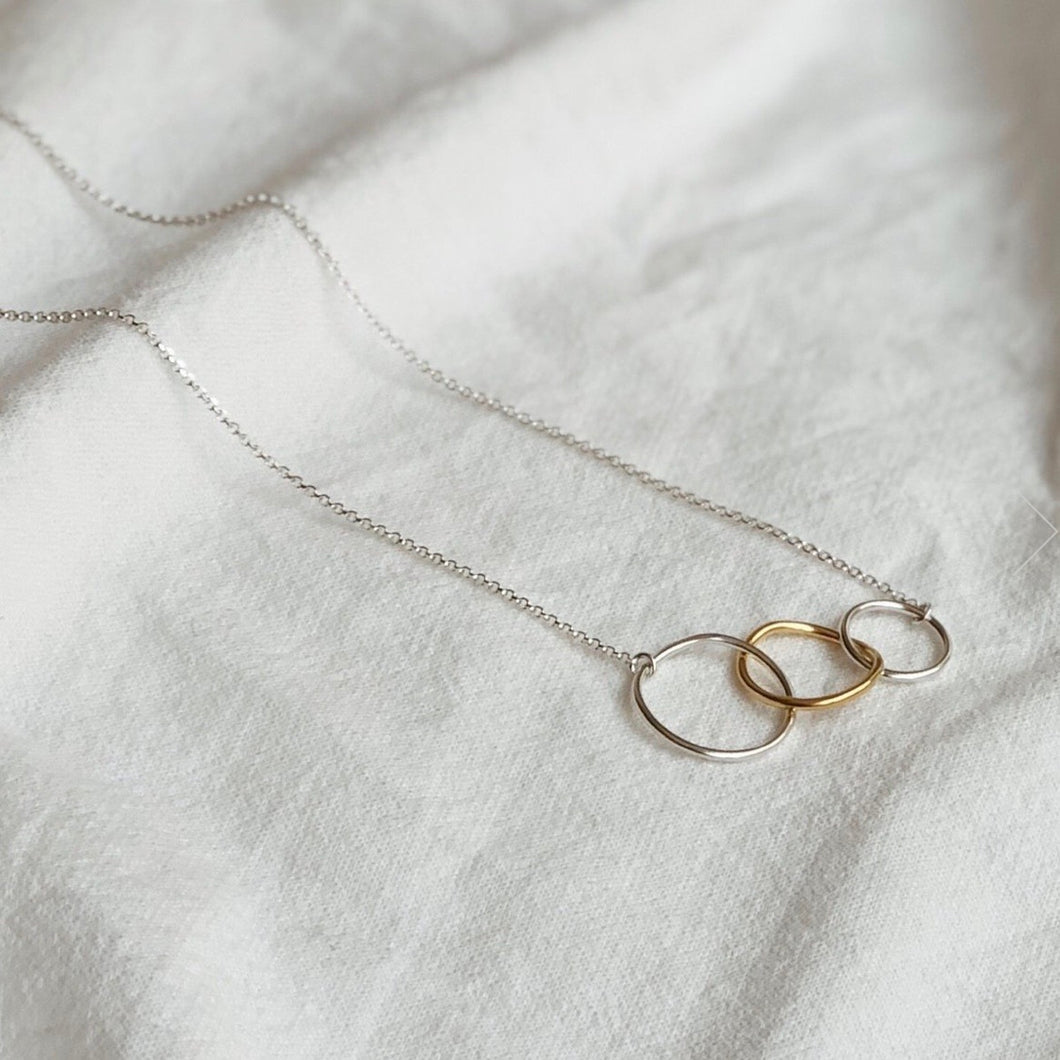 Lines + Current All That Is Three Infinity Necklace - BTS CONCEPT STORE
