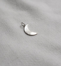 Load image into Gallery viewer, Lines + Current Crescent Moon Necklace - BTS CONCEPT STORE