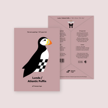 Load image into Gallery viewer, Flettede DIY Bird Kit |Atlantic Puffin
