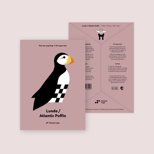 Flettede DIY Bird Kit |Atlantic Puffin