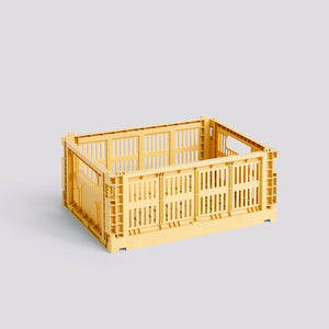 HAY Colour Crate Medium | Golden Yellow
