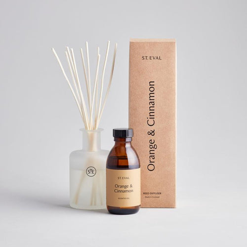 St Eval Orange + Cinnamon Reed Diffuser Set - BTS CONCEPT STORE