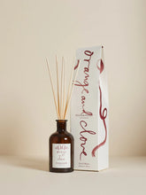 Load image into Gallery viewer, Plum &amp; Ashby | Orange + Clove Reed Diffuser Set