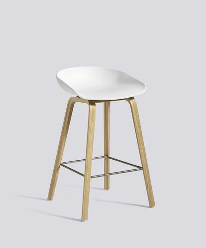 HAY 65cm AAS32 Bar Stool | White - BTS CONCEPT STORE