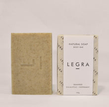 Load image into Gallery viewer, LEGRA Seaweed Soap with Eucalyptus + Peppermint